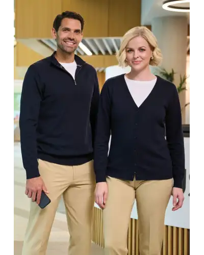 Mens Knitwear Brook Taverner Copenhagen 1 4 Zip Jumper £48.00