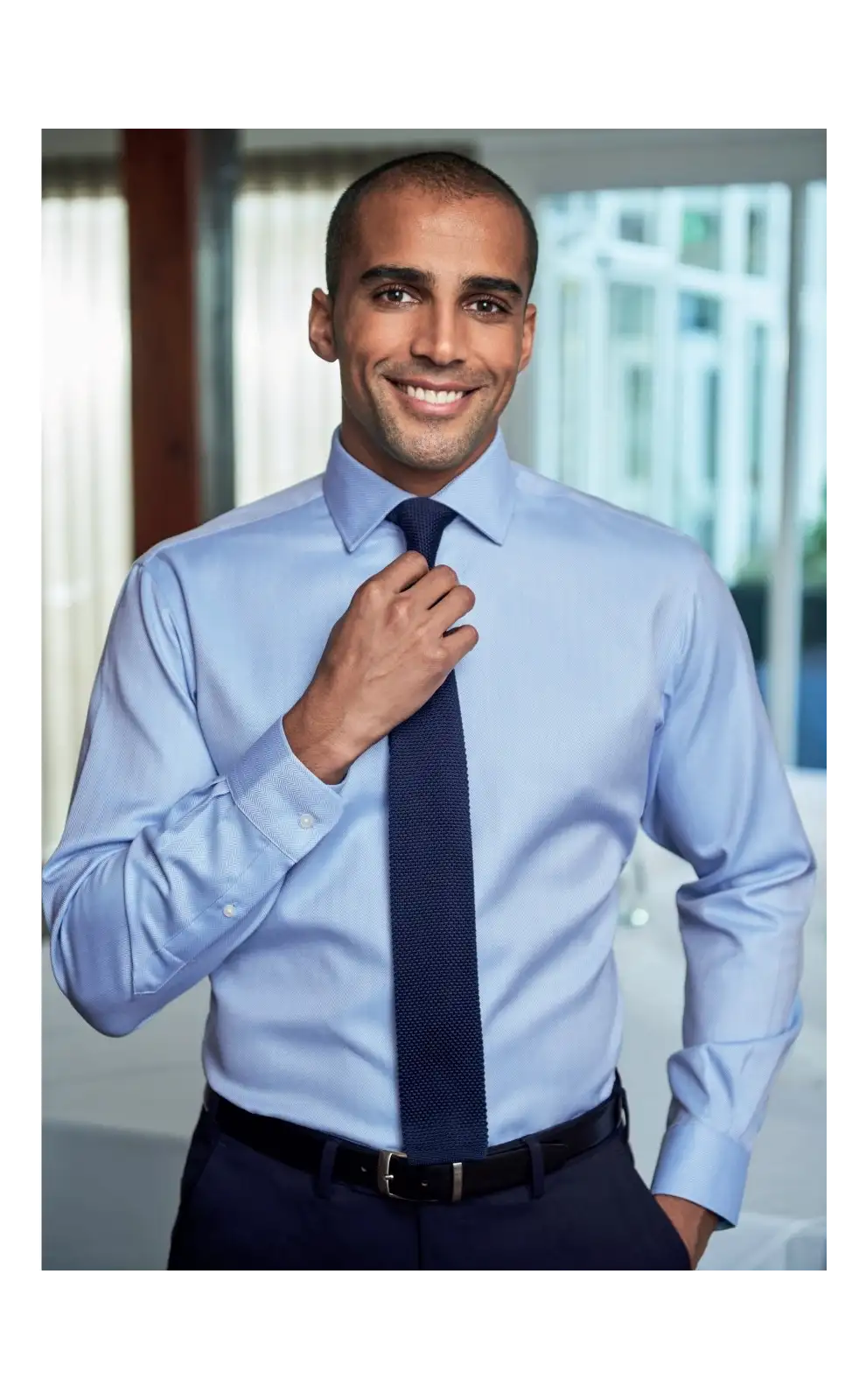 Men's Shirts Brook Taverner Palermo Slim Fit Single Cuff Shirt £30.00