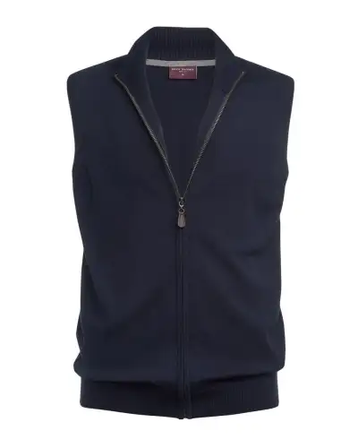 Mens Knitwear Brook Taverner Lincoln Knitted Zip Gilet £45.00