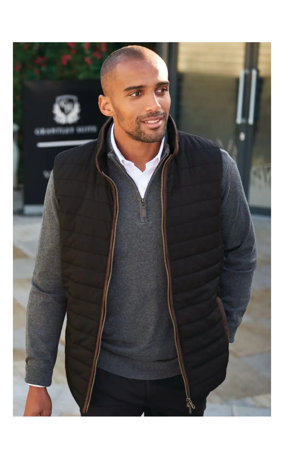 Premium Quilted Outerwear Brook Taverner Tampa Quilted Gilet £85.00