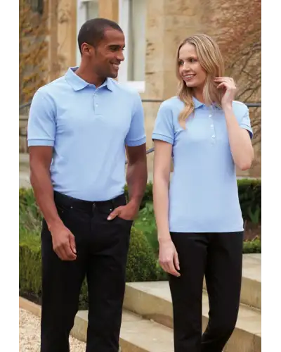 Polo Shirts and Breton Tops Brook Taverner Hampton Premium Cotton Polo £35.00