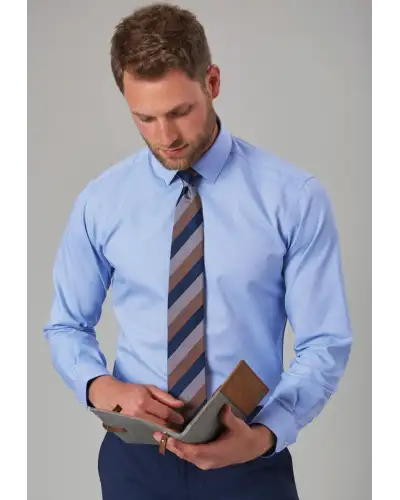 Men's Shirts Brook Taverner Tofino Royal Oxford Shirt £42.00