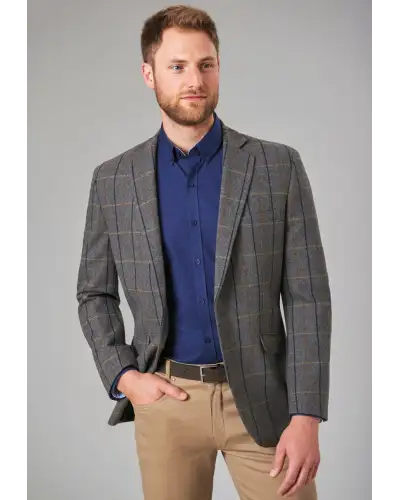 Men's Jackets Brook Taverner Quebec Tweed Jacket £150.00