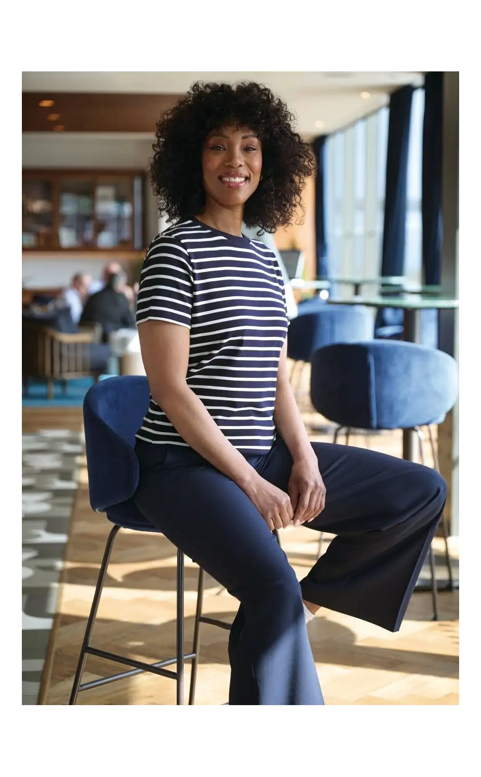 Polo Shirts and Breton Tops Brook Taverner Katy Breton Top £45.00
