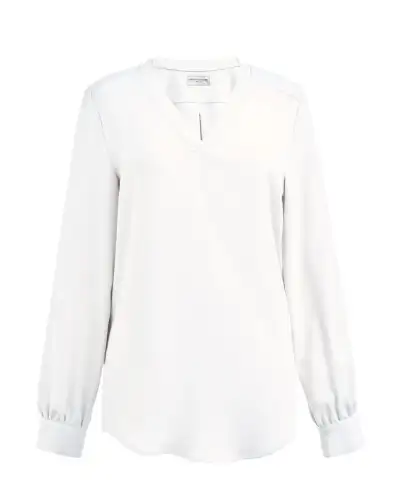 Blouses Brook Taverner Como V-Neck Crepe De Chine Blouse £45.00
