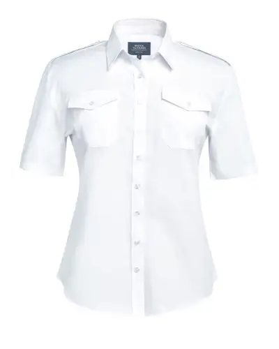 Blouses Brook Taverner Hestia Pilot Shirt A - White £42.00