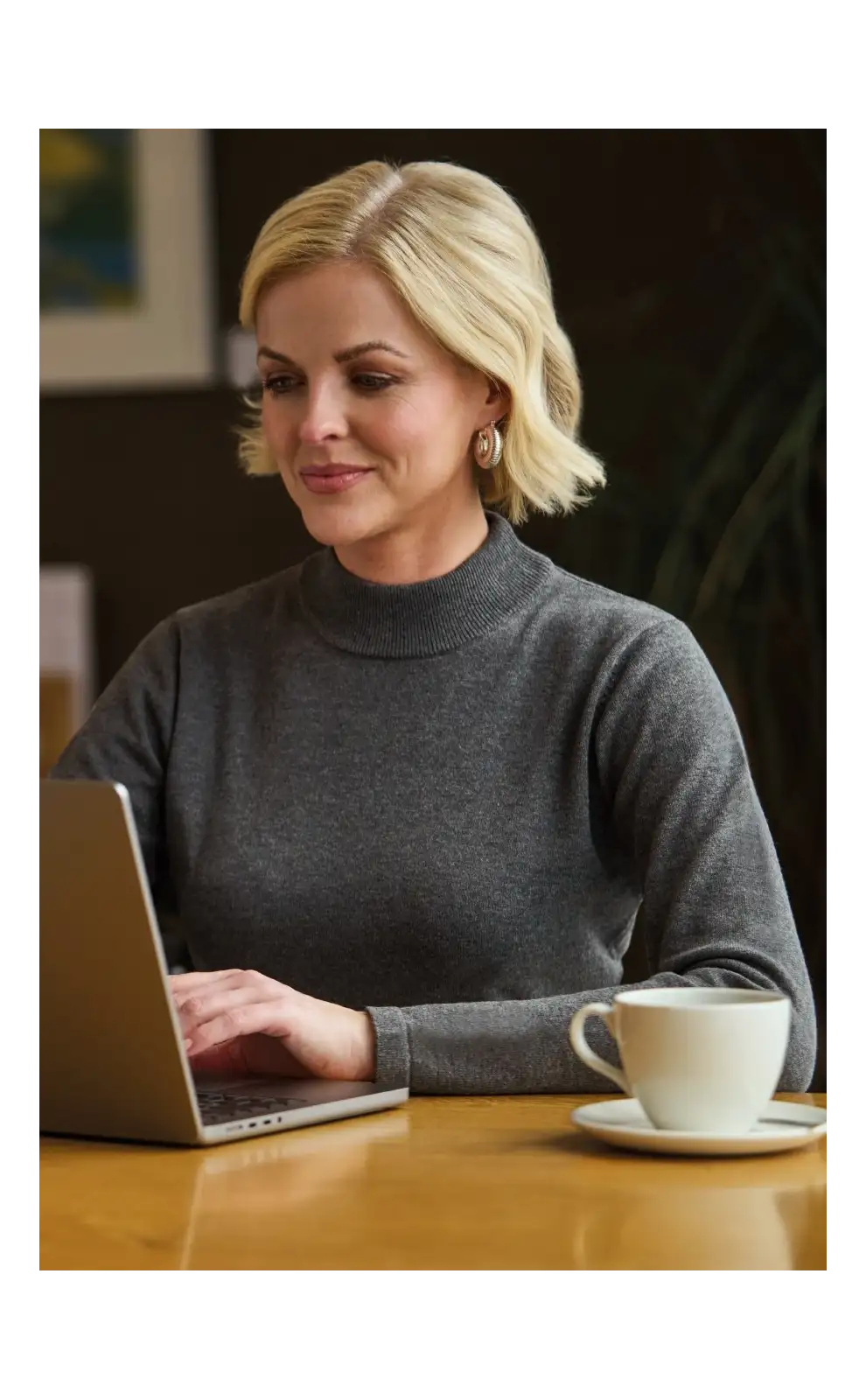 Ladies Knitwear Brook Taverner Golden Turtleneck Jumper £45.00