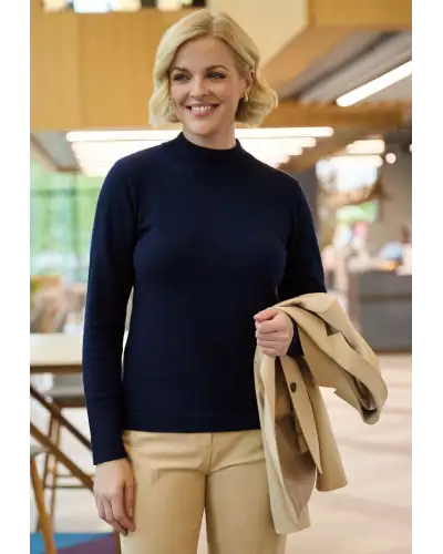Ladies Knitwear Brook Taverner Golden Turtleneck Jumper £45.00