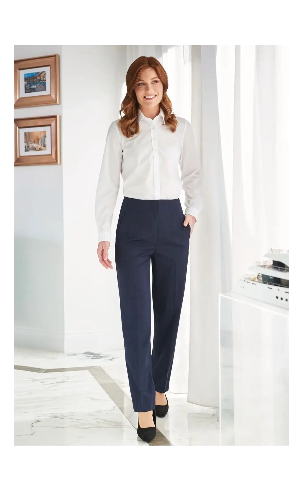 Ladies' Trousers Brook Taverner Rosalind High Waist Trouser £45.00