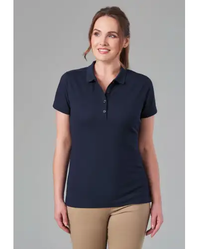 Polo Shirts and Breton Tops Brook Taverner Laurel Performance Polo £25.00