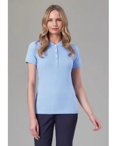 Polo Shirts and Breton Tops Brook Taverner Arlington Premium Cotton Polo £34.00