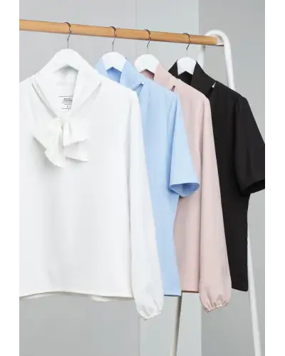 Blouses Brook Taverner Flavia Pussy Bow Blouse £45.00