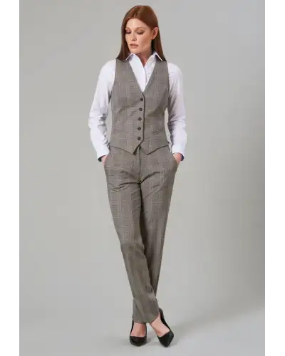 Ladies' Trousers Brook Taverner Stella Check Trouser £45.00