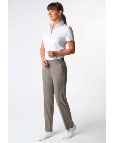 Ladies' Trousers Brook Taverner Stella Check Trouser £45.00