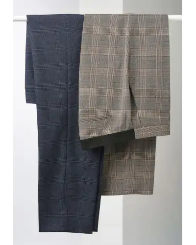 Ladies' Trousers Brook Taverner Stella Check Trouser £45.00