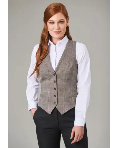 Waistcoat Brook Taverner Olivia Check Waistcoat £45.00