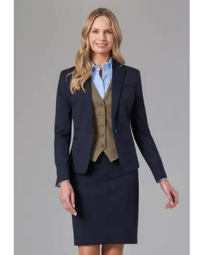 Waistcoat Brook Taverner Olivia Check Waistcoat £45.00