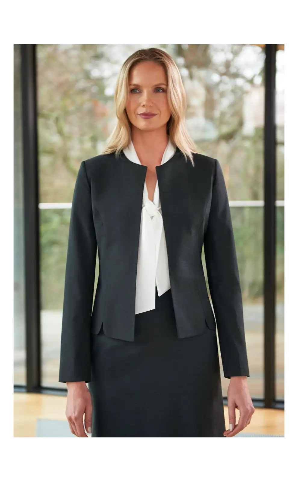 Ladies' Jackets Brook Taverner Rosa Collarless Jacket £120.00