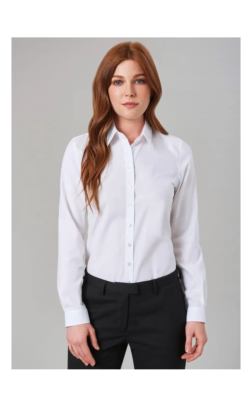 Blouses Brook Taverner Silvi Non-Iron Blouse A - White £45.00