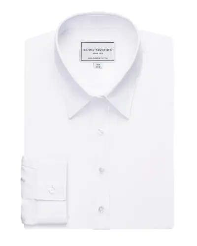 Blouses Brook Taverner Silvi Non-Iron Blouse A - White £45.00