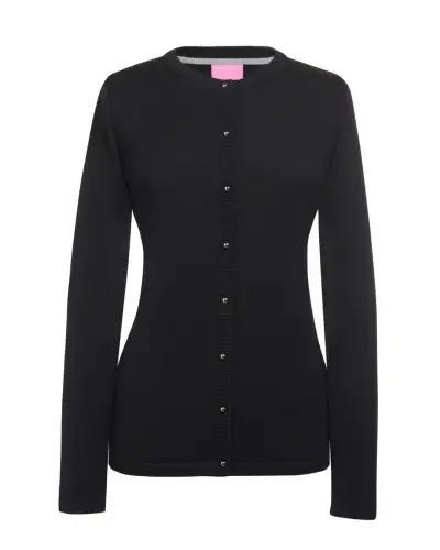 Ladies Knitwear Brook Taverner Seattle Crew-Neck Cardigan £65.00