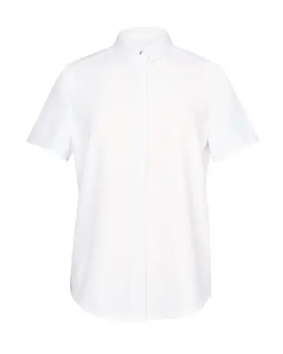 Blouses Brook Taverner Siena Crepe De Chine Blouse A - White £45.00