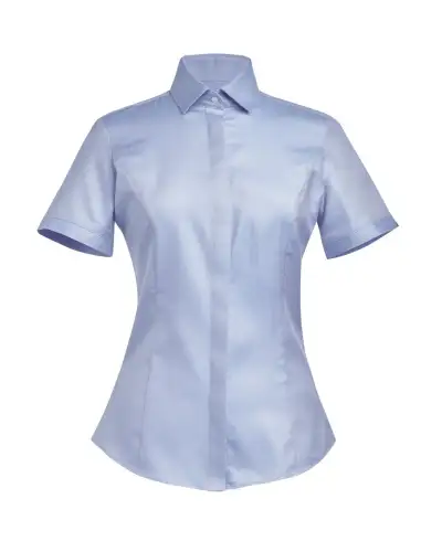 Blouses Brook Taverner Chianti Blouse Cotton Herringbone £45.00