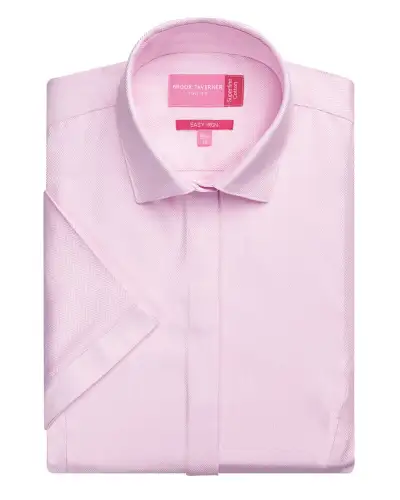 Blouses Brook Taverner Chianti Blouse Cotton Herringbone £45.00