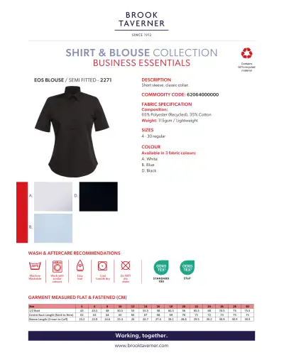 Blouses Brook Taverner Eos Blouse £45.00