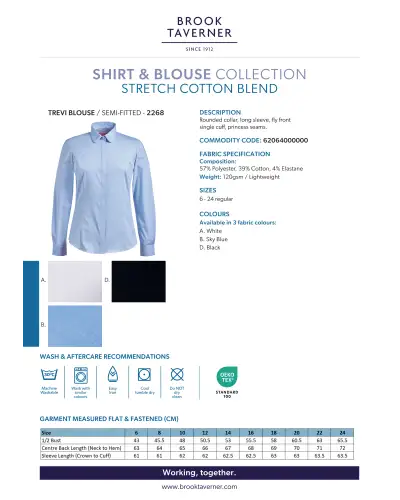 Blouses Brook Taverner Trevi Semi-Fitted Blouse £42.00