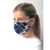 Shaped face masks Vortex Designs Shaped Penny Navy £11.00