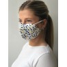 Shaped face masks Vortex Designs Shaped April Yellow £11.00