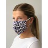 Pleated face masks Vortex Designs Pleated Suzie Cobalt £11.00