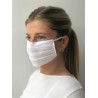 Pleated face masks Vortex Designs Pleated Poppy White £11.00