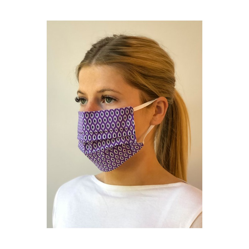 Pleated face masks Vortex Designs Pleated Emma Beth Berry £11.00