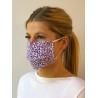 Pleated face masks Vortex Designs Pleated Ava Berry £11.00