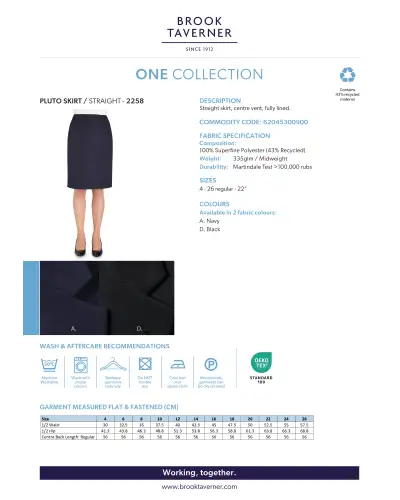 Skirts Brook Taverner Pluto Straight Skirt £45.00