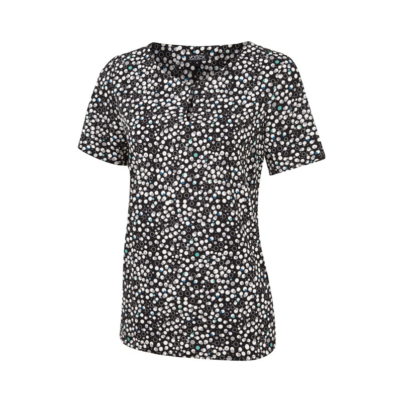 Tops Vortex Designs Imogen Short Sleeve Black £21.00