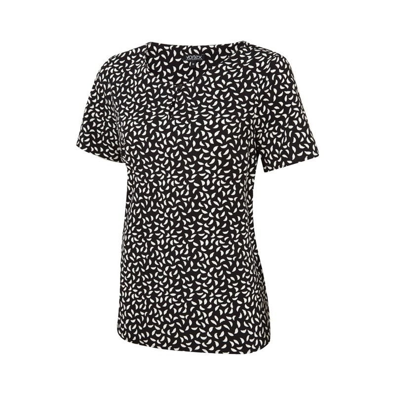 Tops Vortex Designs Hattie Short Sleeve black £21.00
