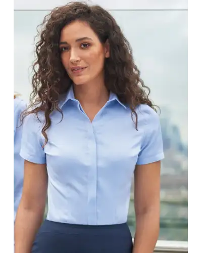 Blouses Brook Taverner Ozzero Blouse Cotton Herringbone £42.00