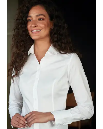 Blouses Brook Taverner Treviso Blouse Cotton Poplin £45.00