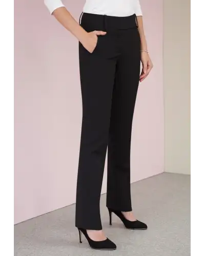 Ladies' Trousers Brook Taverner Corporatewear Genoa Tailored Leg Trouser-BTC-2234 £45.00