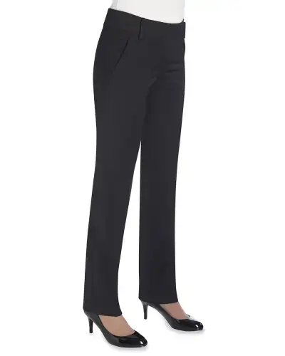 Ladies' Trousers Brook Taverner Corporatewear Genoa Tailored Leg Trouser-BTC-2234 £45.00