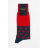 Men PEPER HAROW Mayfair Mens Socks - Scarlet £15.00