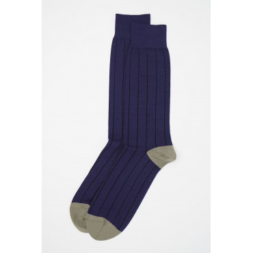 Men PEPER HAROW Pin Stripe Mens Socks - Purple £15.00