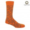 Men PEPER HAROW Pandemonium Organic Mens Socks - Orange £16.00