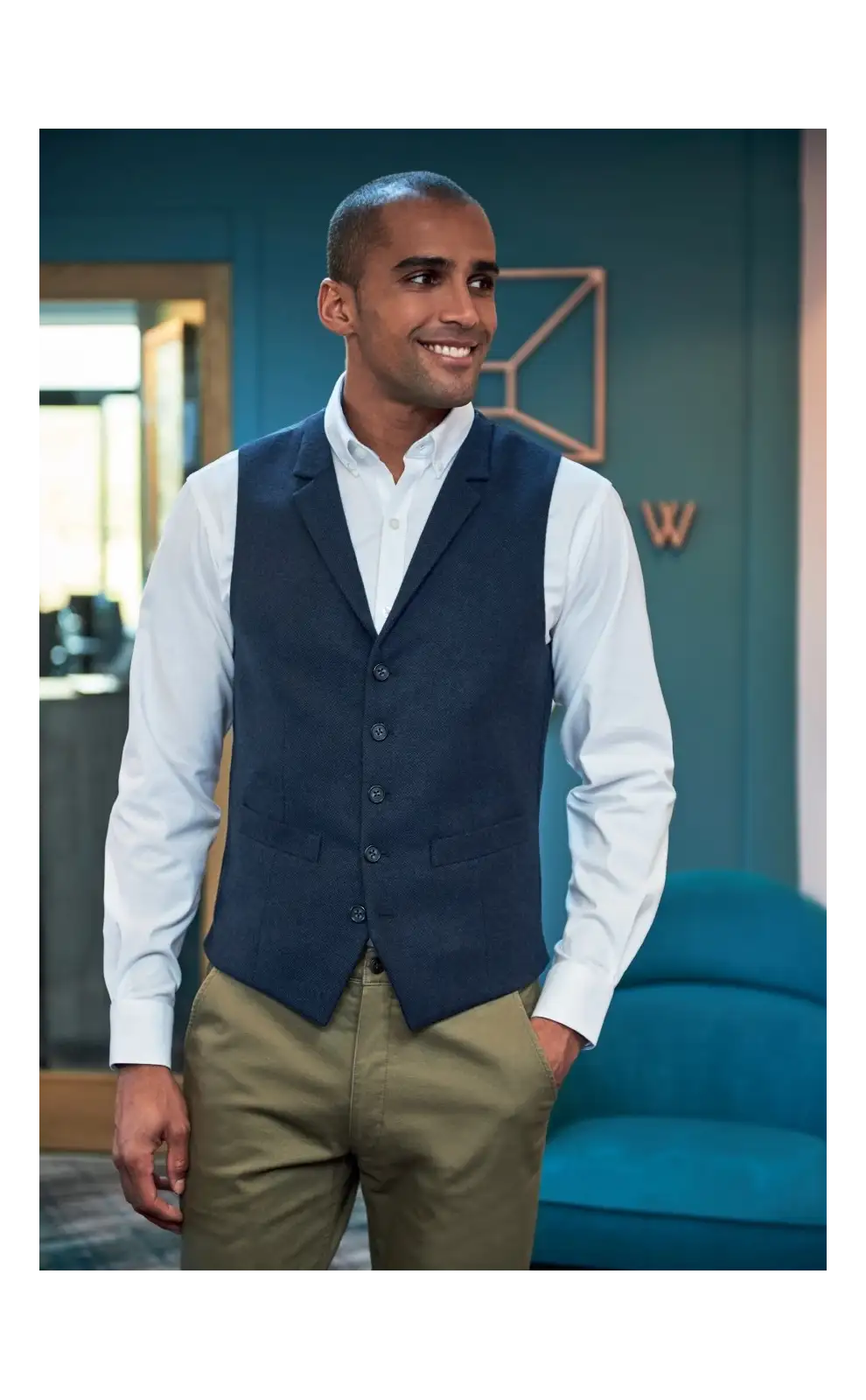 Waistcoat Brook Taverner Rockwood Mens Waistcoat £85.00