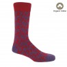 Men PEPER HAROW Maelstrom Organic Mens Socks - Red £16.00