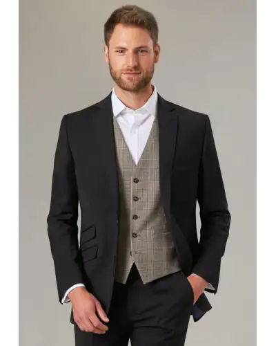 Waistcoat Brook Taverner Emilio Check Waistcoat £45.00