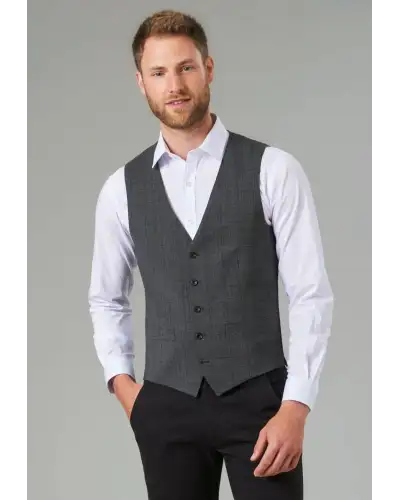 Men's Waistcoats Brook Taverner Corporatewear Busso Mens Waistcoat £45.00